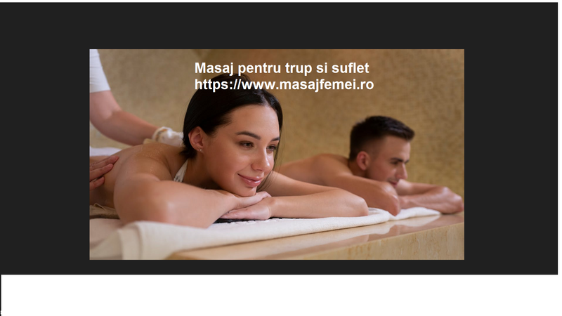 Masaj pentru femei in Brasov si statiunile apropiate la domiciliu sau hotel